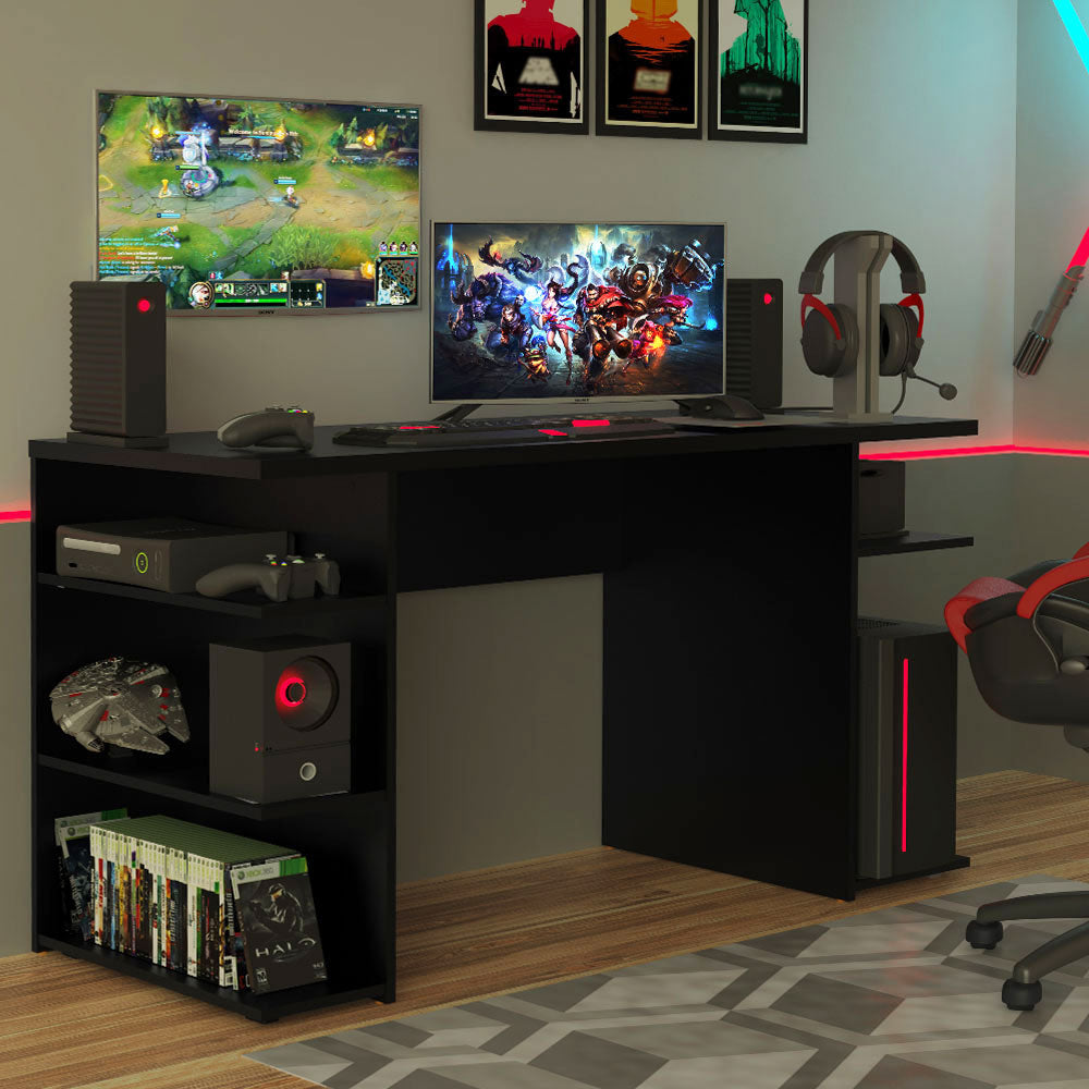Escritorio Gamer para Computadora Negro