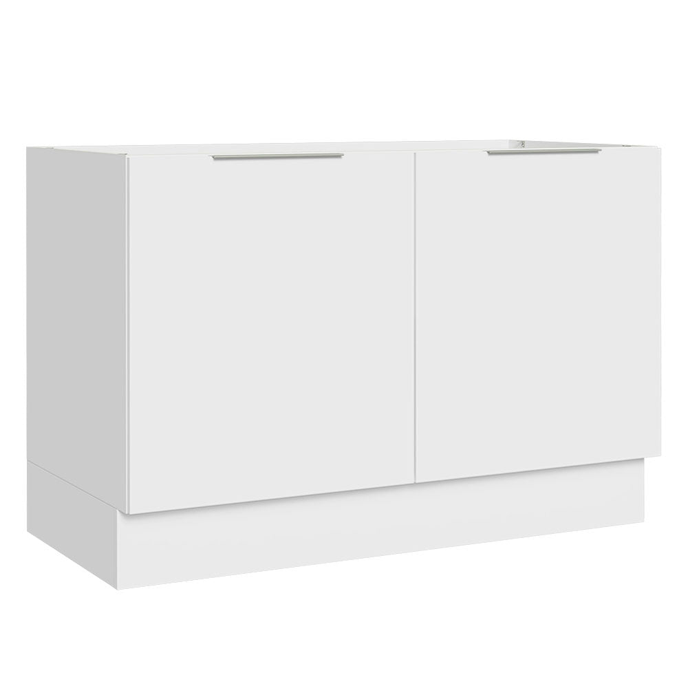 Bajo Mesada Cocina 120 x 60 cm 2 Puertas (Sin Mesada) Blanco Stella Madesa