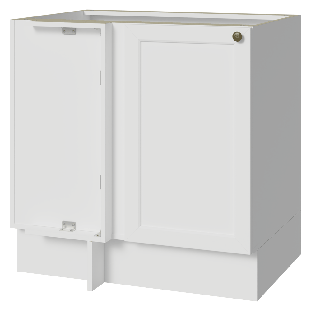 Bajo Mesada Esquinero 102 cm x 64 cm (Sin Mesada) Blanco Vik Madesa