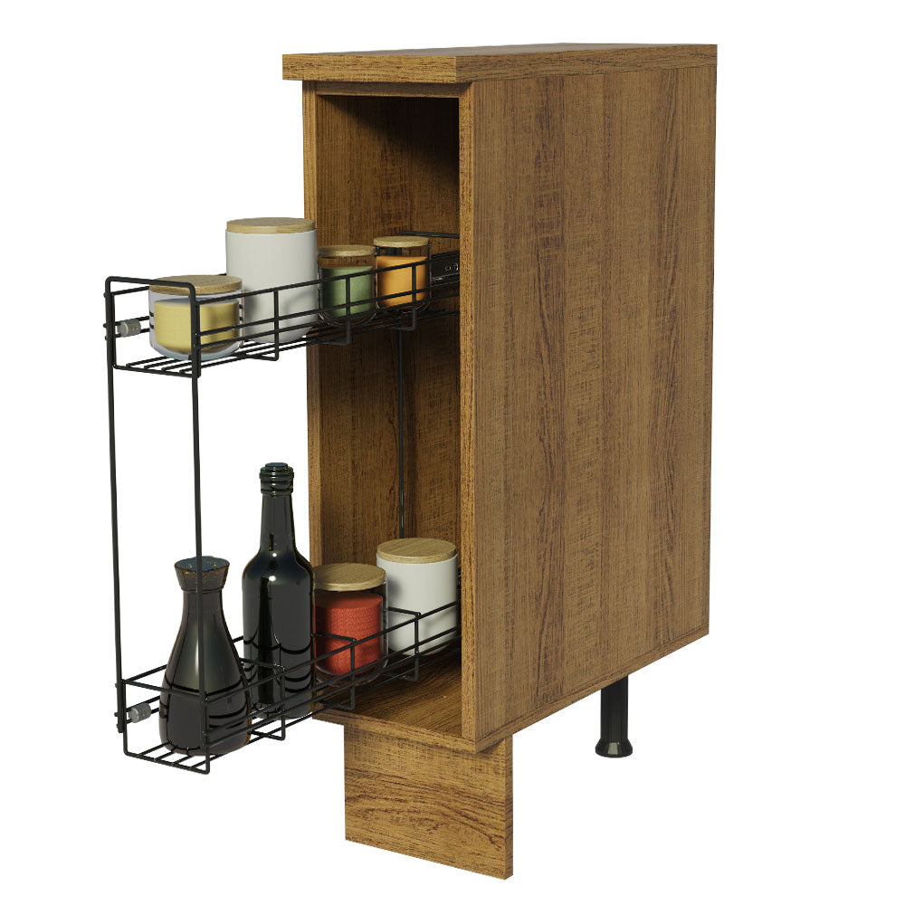 Especiero para Cocina 20cm Marrón (Con Tapa) Glamy y Agata