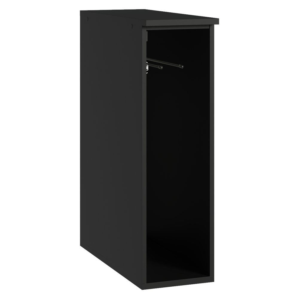 Bajo Mesda Porta repasador 20 cm Flotante Negro Nice Madesa