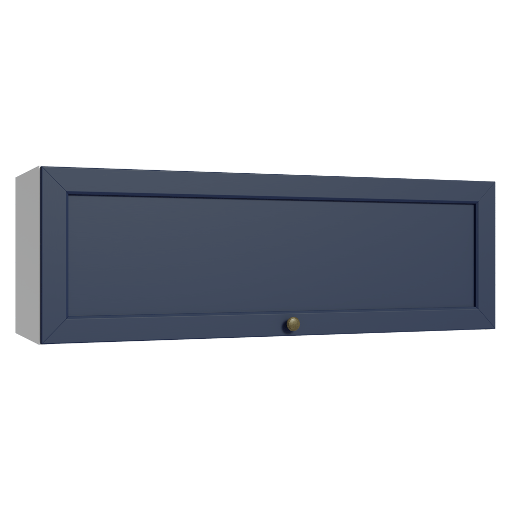 Alacena 100 cm 1 Puerta Vik Blanco/Azul