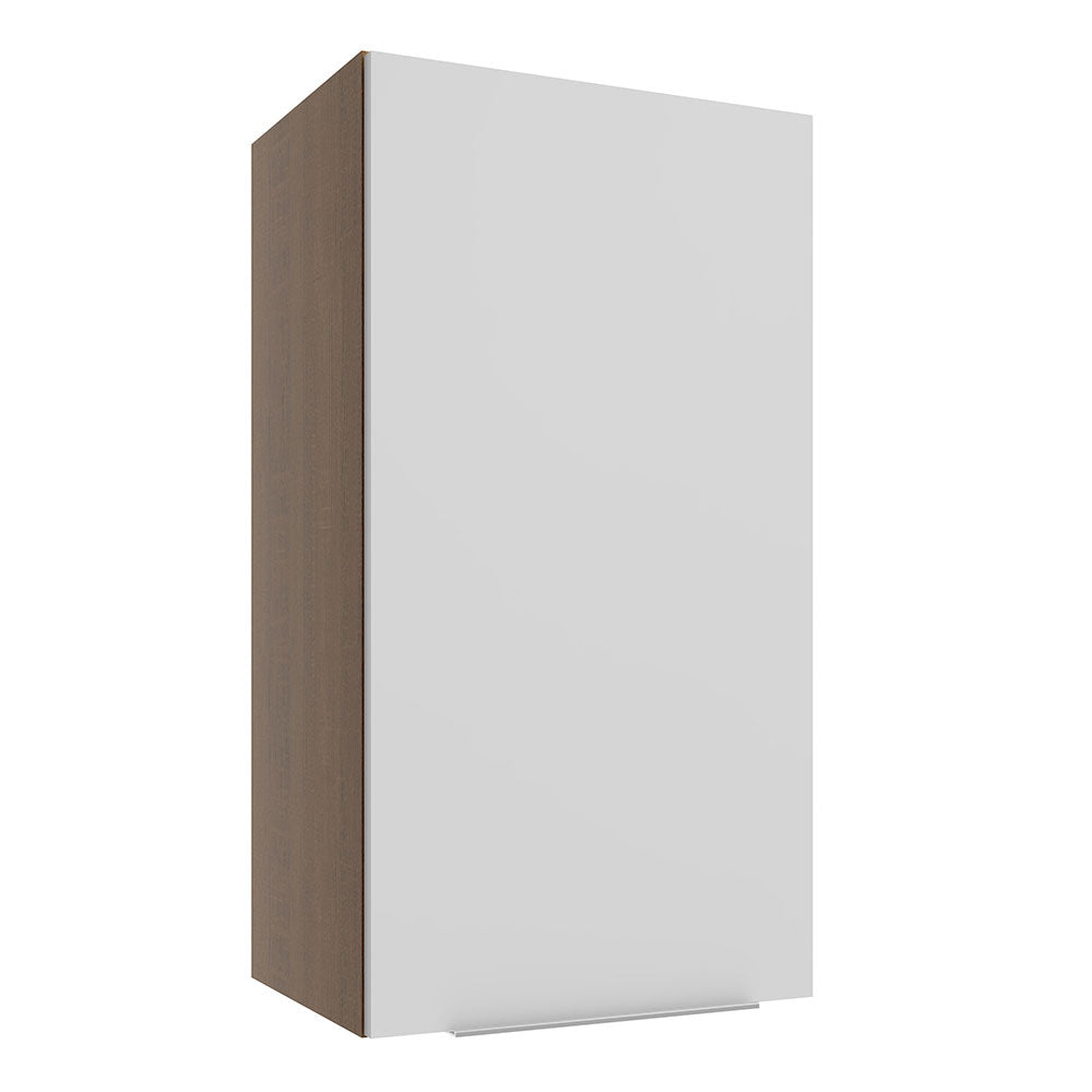 Alacena Cocina 35 cm 1 Puerta Marrón/Blanco Stella Madesa