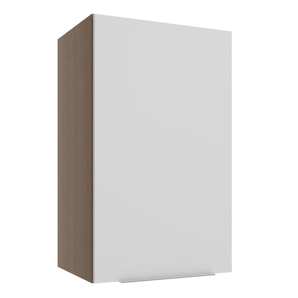 Alacena Cocina 40 cm 1 Puerta Marrón/Blanco Stella Madesa