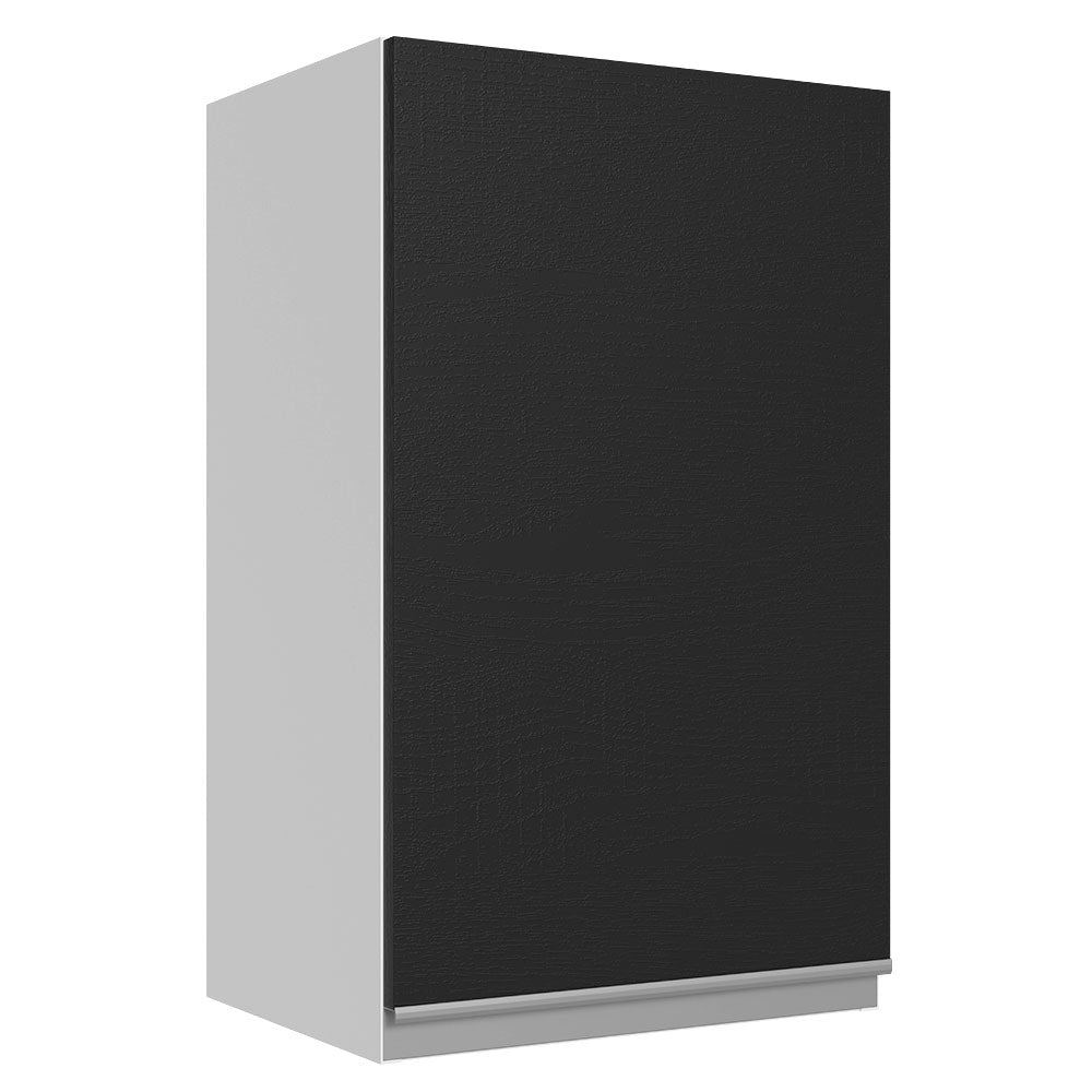 Alacena Cocina 100% MDF 40 cm 1 Puerta Blanco/Negro Acordes Madesa