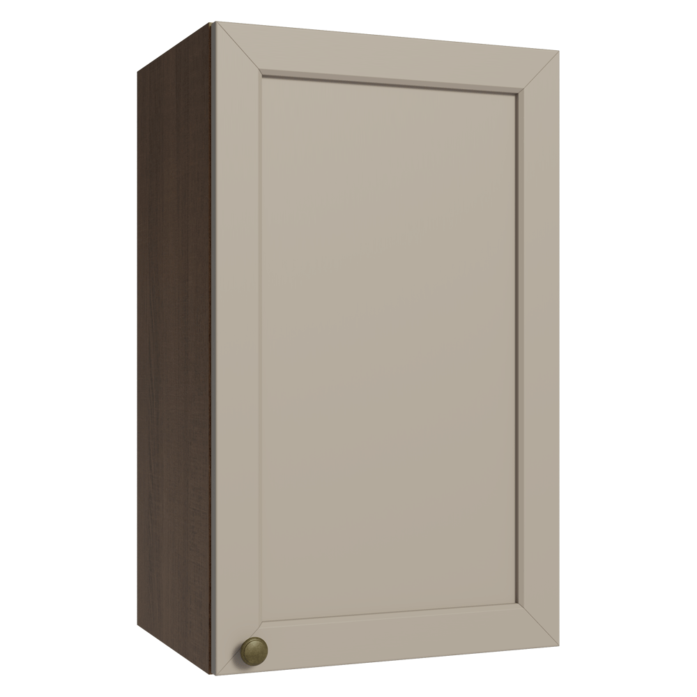 Alacena Cocina 40 cm 1 Pueta Marrón/Crema Vik Madesa