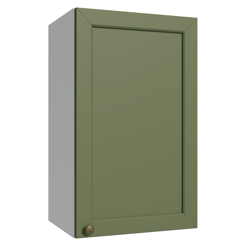 Alacena 40 cm 1 Puerta Blanco/Verde Vik Madesa