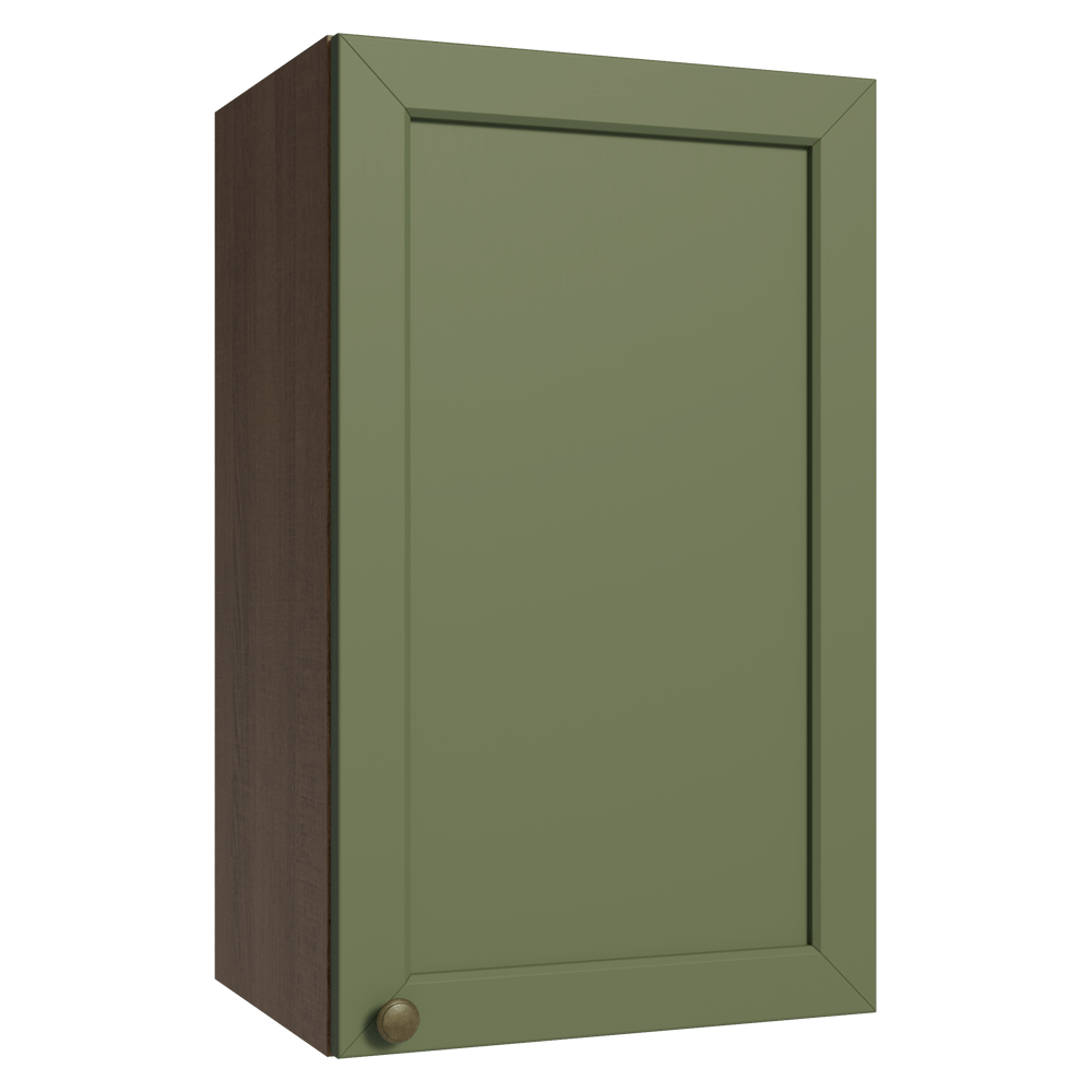 Alacena 40 cm 1 Puerta Marrón/Verde Vik Madesa