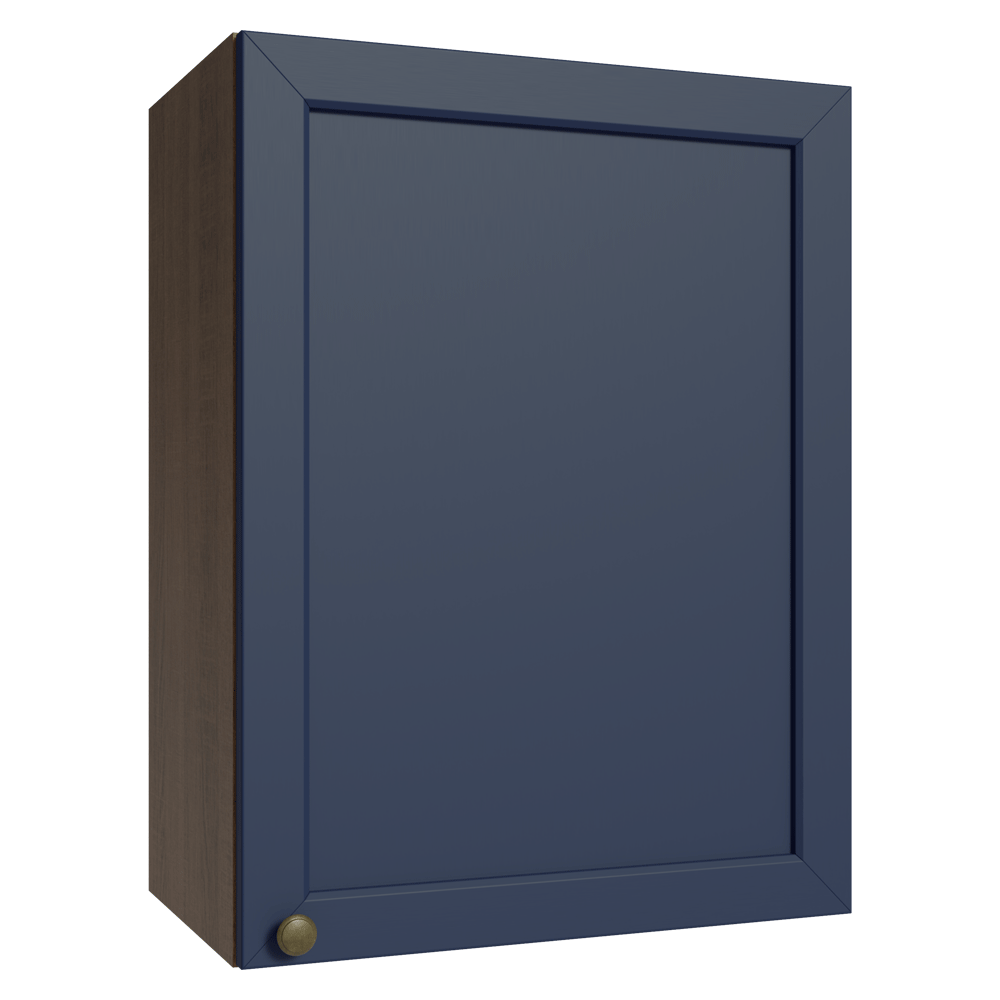 Alacena 50 cm 1 Puerta Vik Marrón/Azul