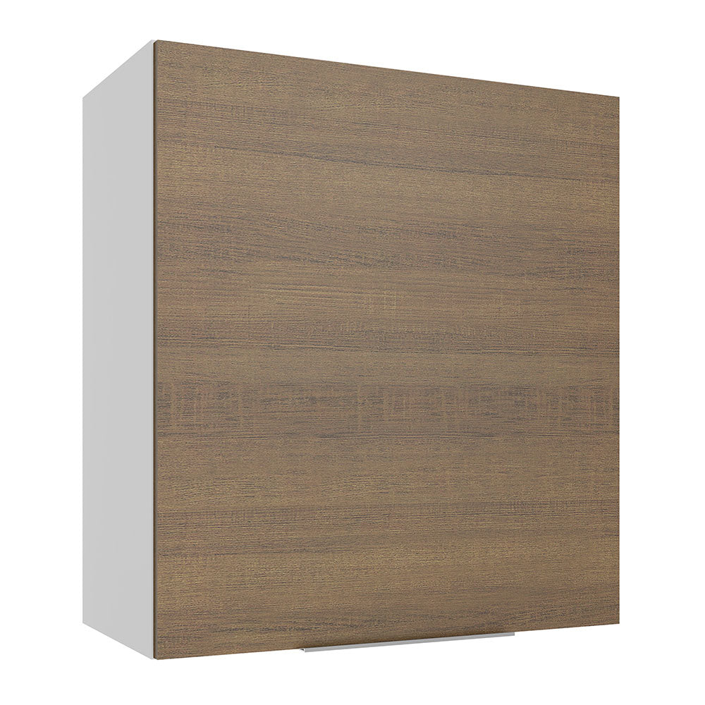 Alacena 60 cm 1 Puerta Stella Blanco/Marrón