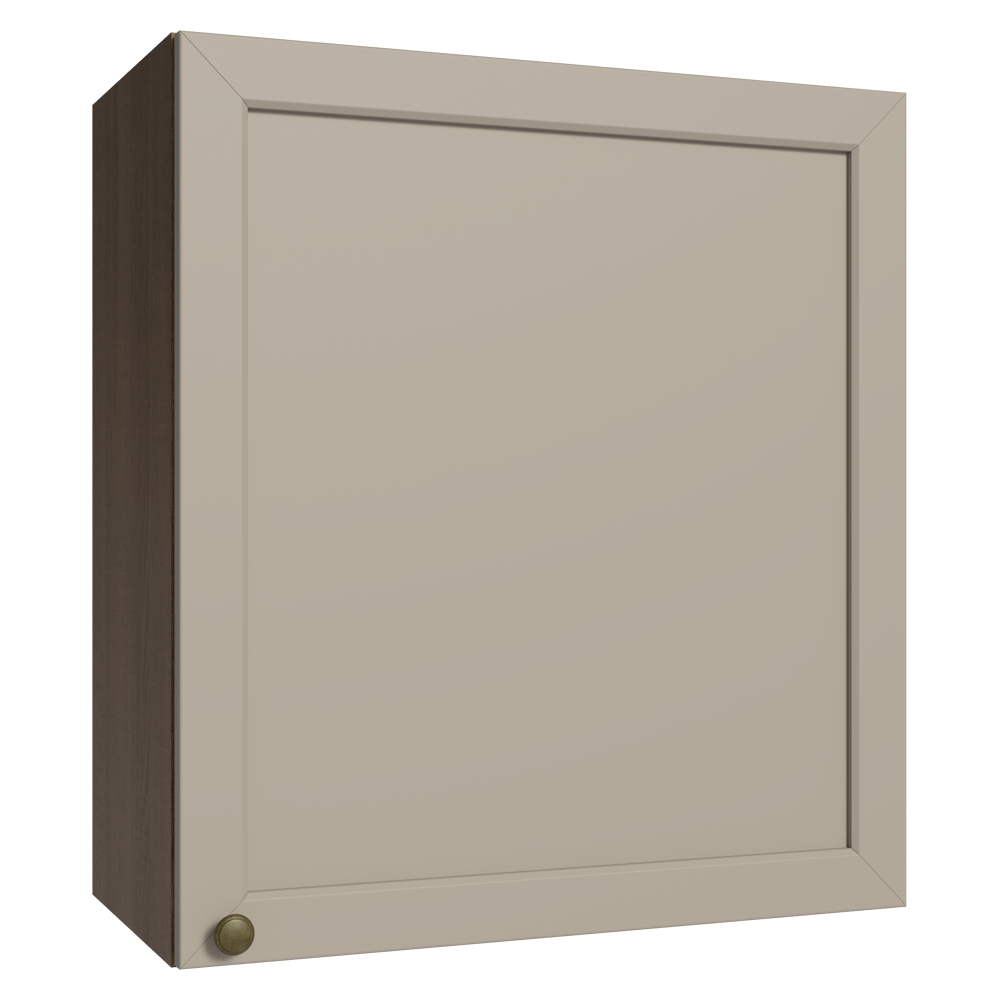 Alacena Cocina 60 cm 1 Pueta Marrón/Crema Vik Madesa