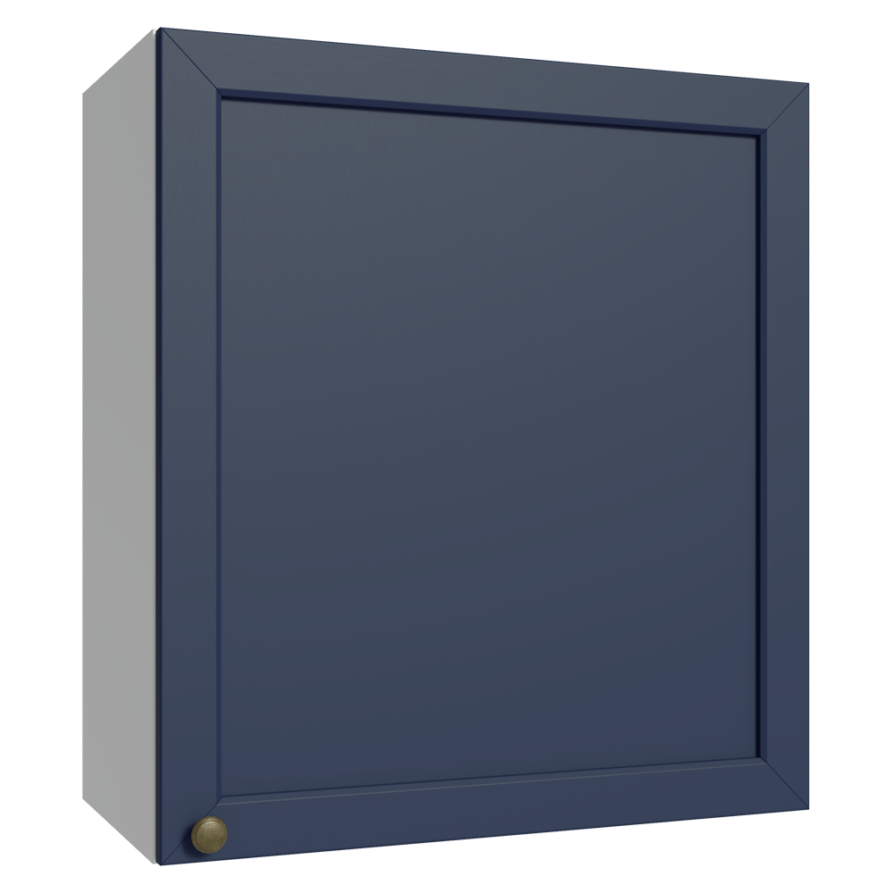 Alacena 60 cm 1 Puerta Blanco/Azul Vik Madesa