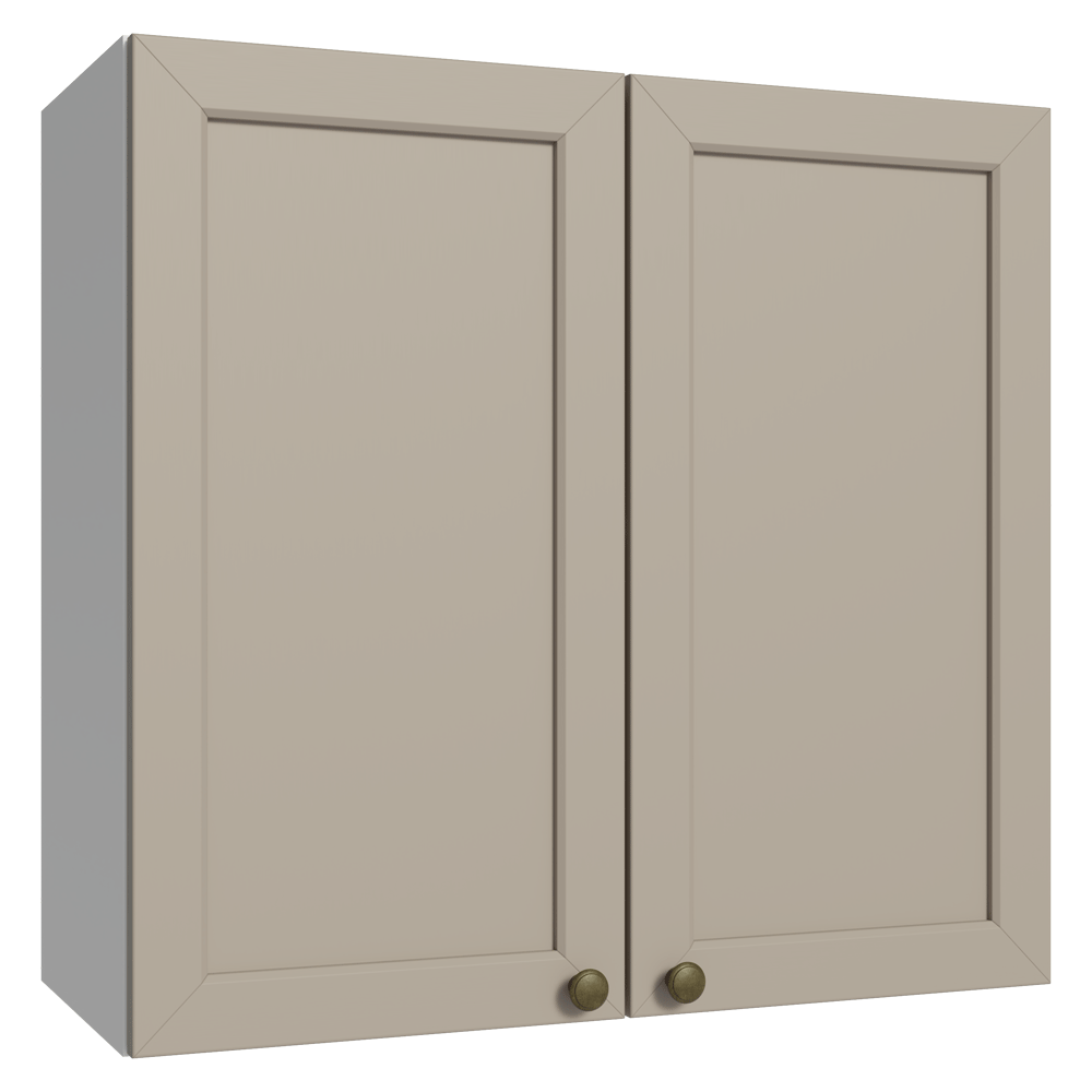 Alacena Cocina 70 cm 2 Puetas Blanco/Crema Vik Madesa