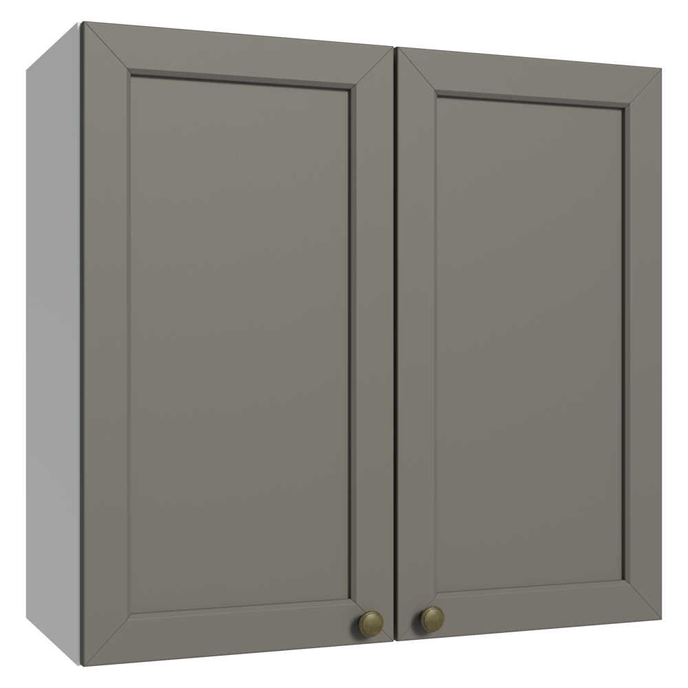 Alacena 70 cm 2 Puertas Blanco/Gris Vik Madesa