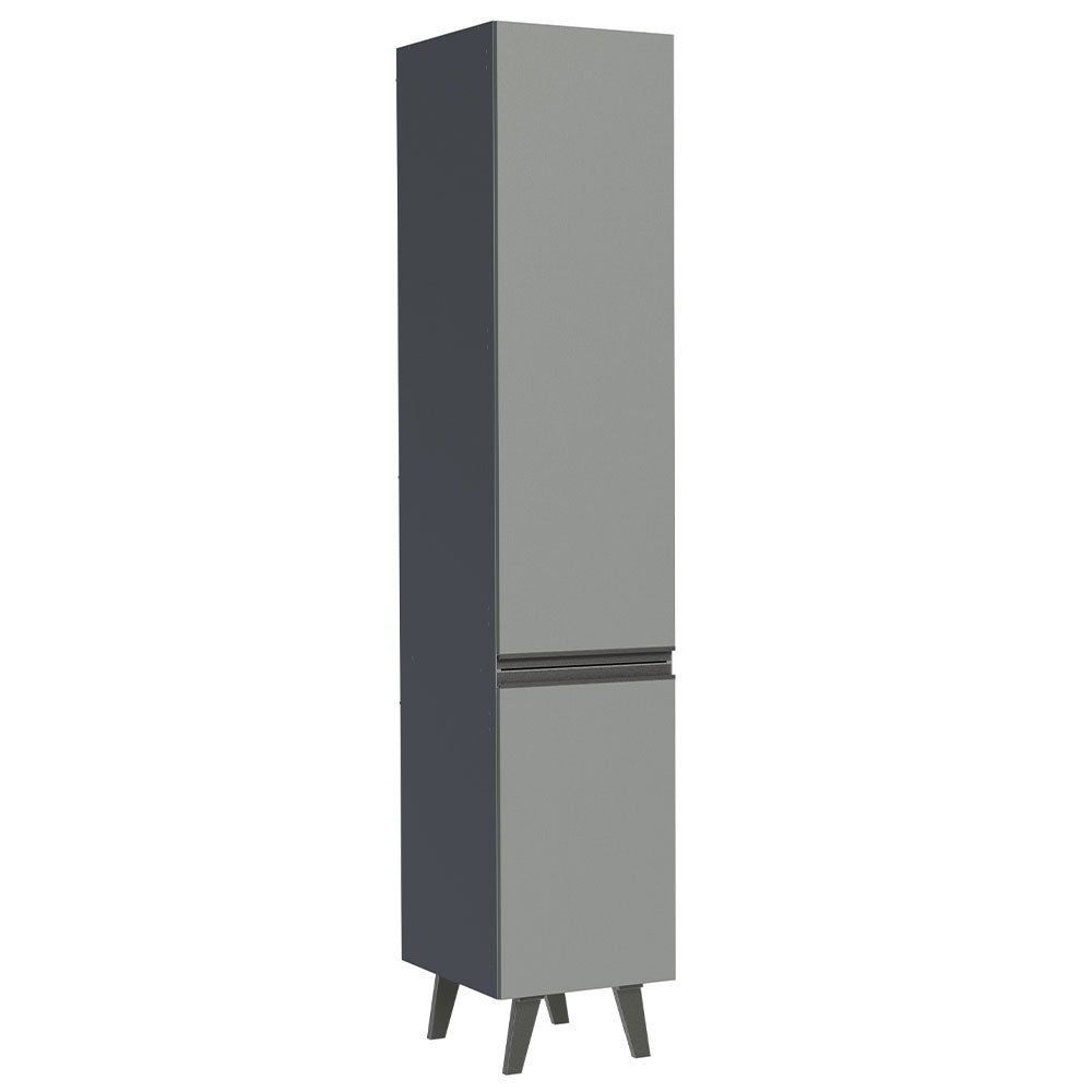 Despensero 40 cm Sin cajones 2 Puertas Nice Gris
