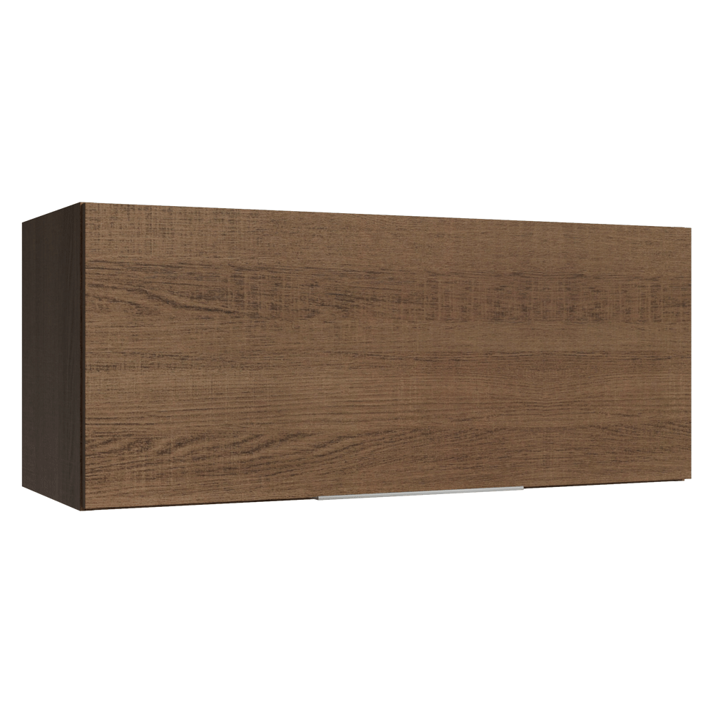 Alacena para Dormitorio 80 cm 1 Puerta Rebatible Marrón Neo Madesa