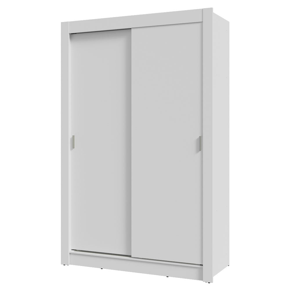 Placard 2 Puertas Corredizas 4 Cajones Blanco Vivare Plus