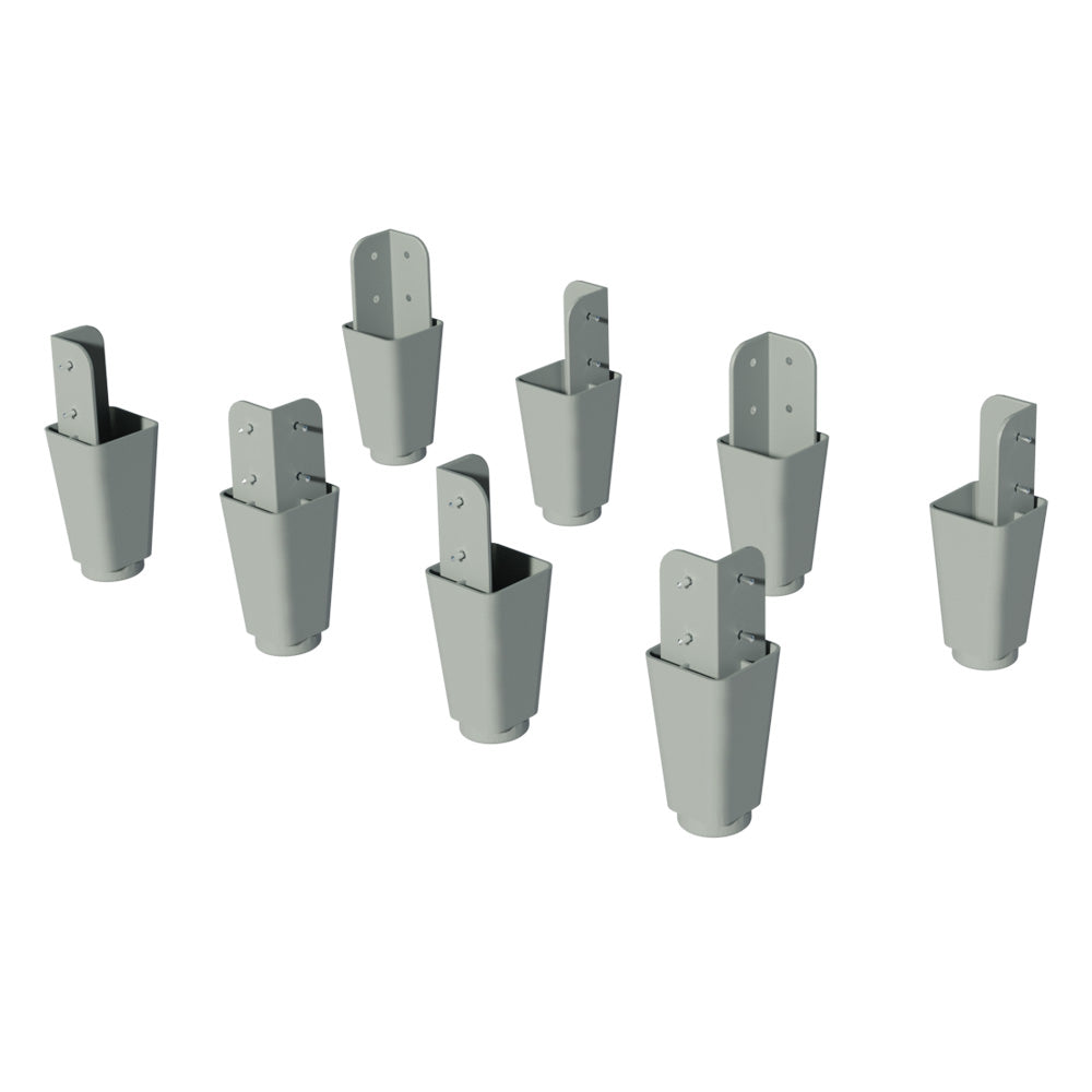 Kit con 8 Patas de PVC para Placards Royale, Reno e Austin Madesa