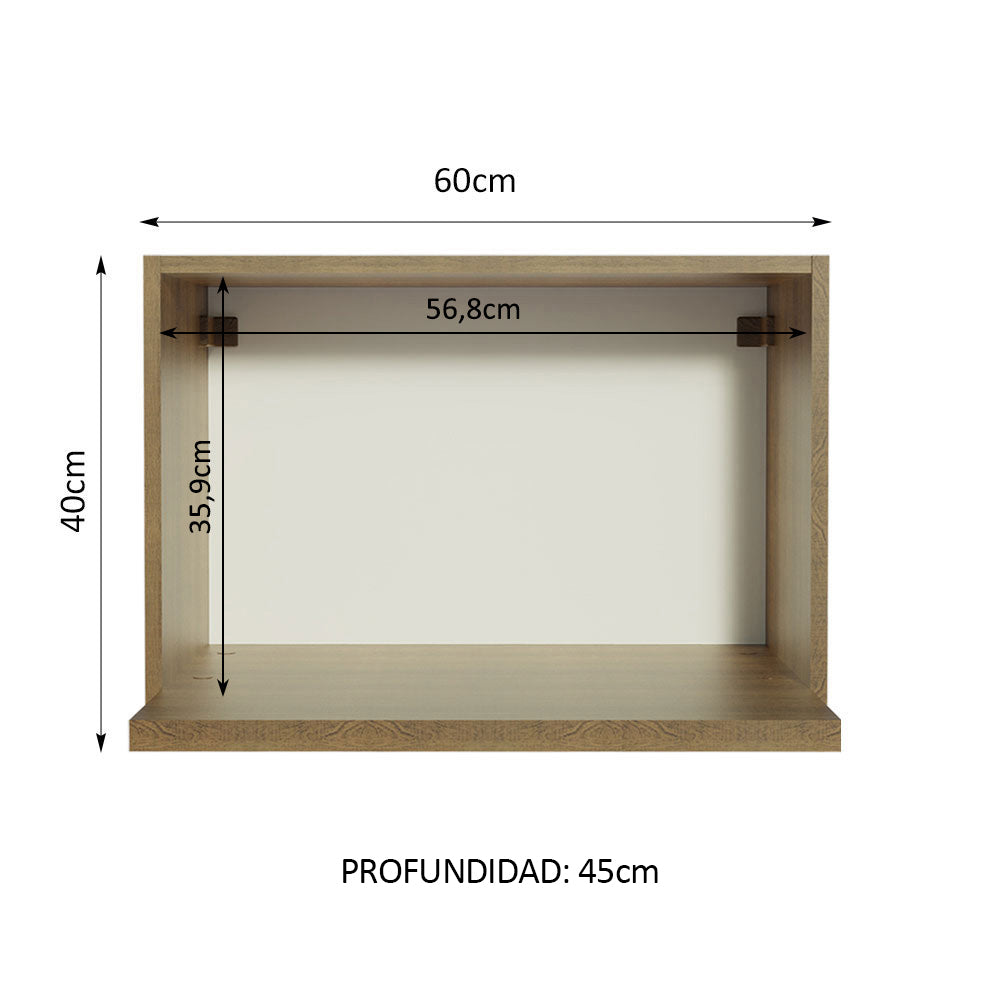 Alacena Para Horno Madesa 60 cm