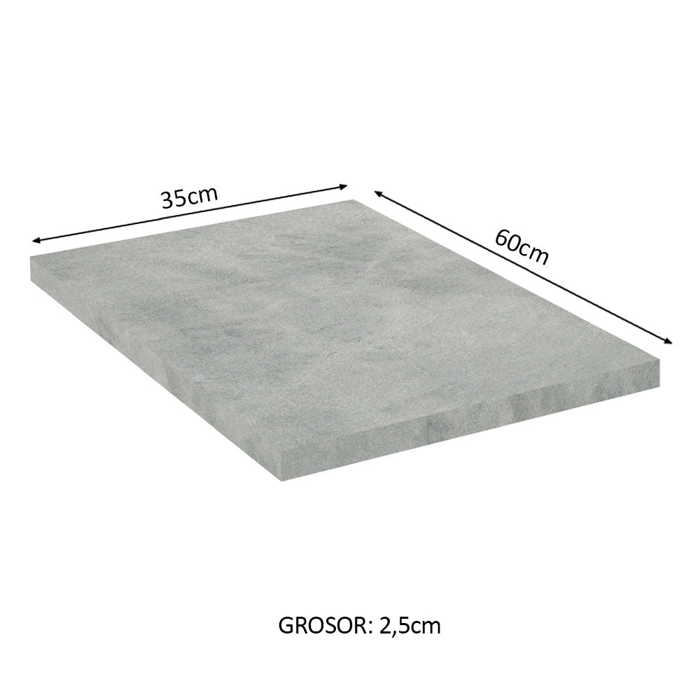 Tapa para Bajo Mesada 35 x 60 cm para Cocinas Madesa Glamy, Lux e Stella Mood