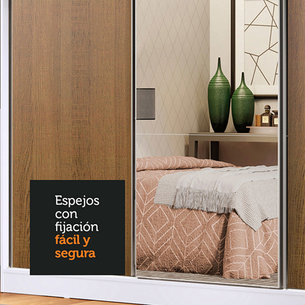 Kit con 3 Espejos de 66.7 x 72.9 cm para Placard