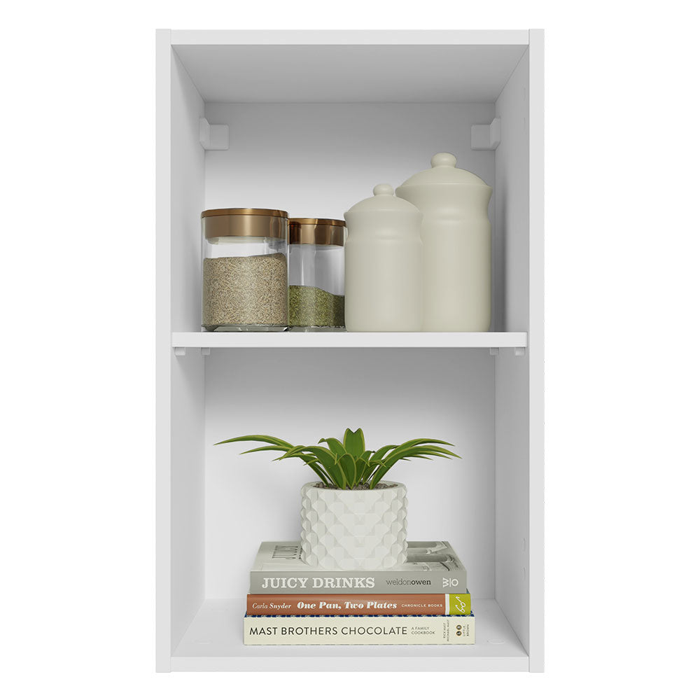 Alacena 2 Nichos Abiertos Madesa 40cm - Blanco