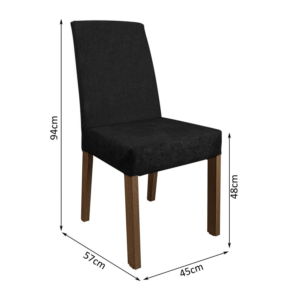 Juego de Comedor con Mesa y 8 Sillas Madesa Oxford Doris MM