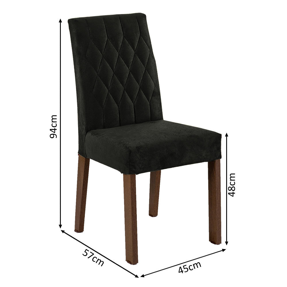 Juego de Comedor con Mesa y 8 Sillas Madesa Oxford MM