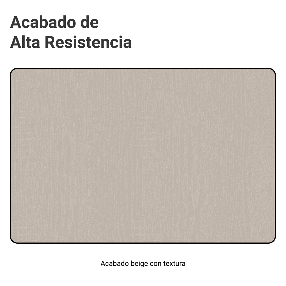 Frente Falsa para Bajo Mesada Madesa Agata 150 cm Crema