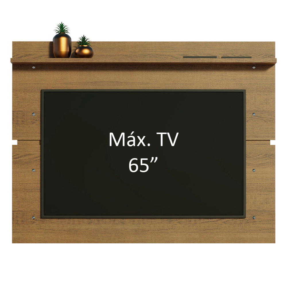 Panel de TV hasta 65 Pulgadas Madesa Marrón