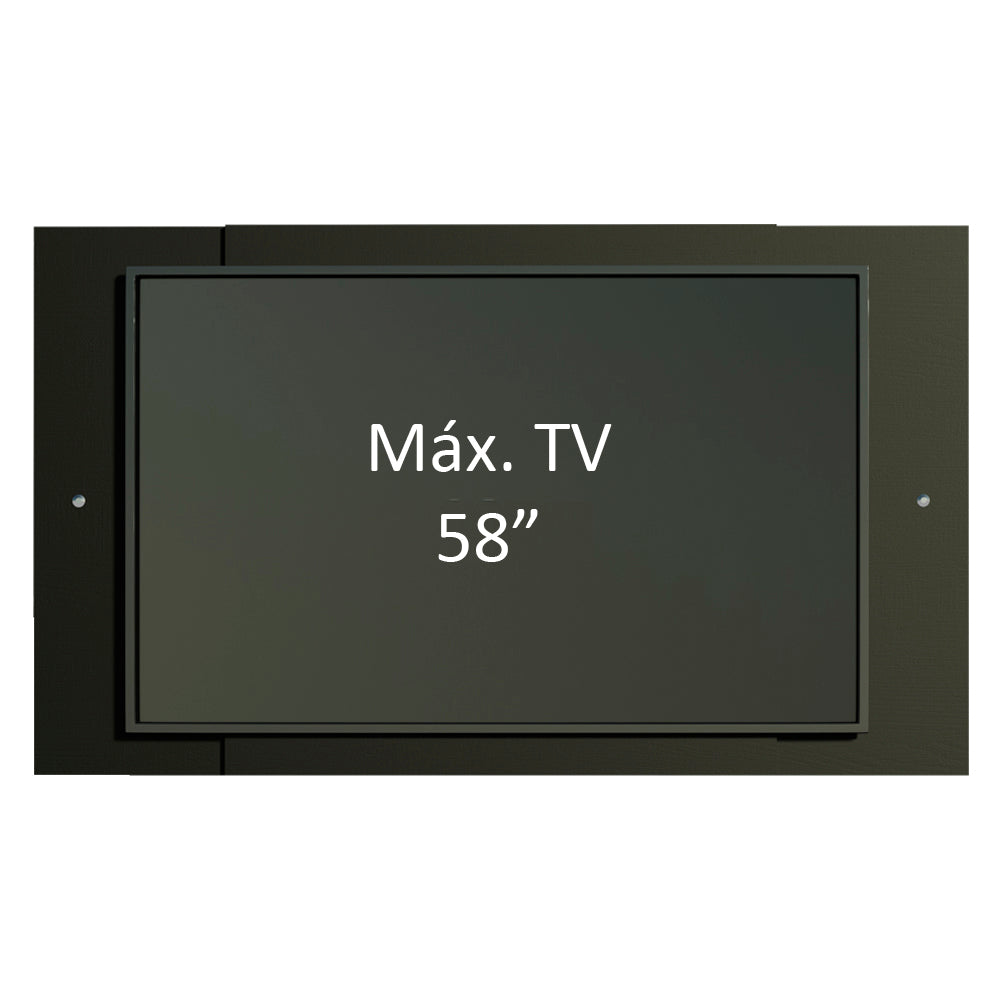 Panel de TV hasta 58 Pulgadas Madesa Negro