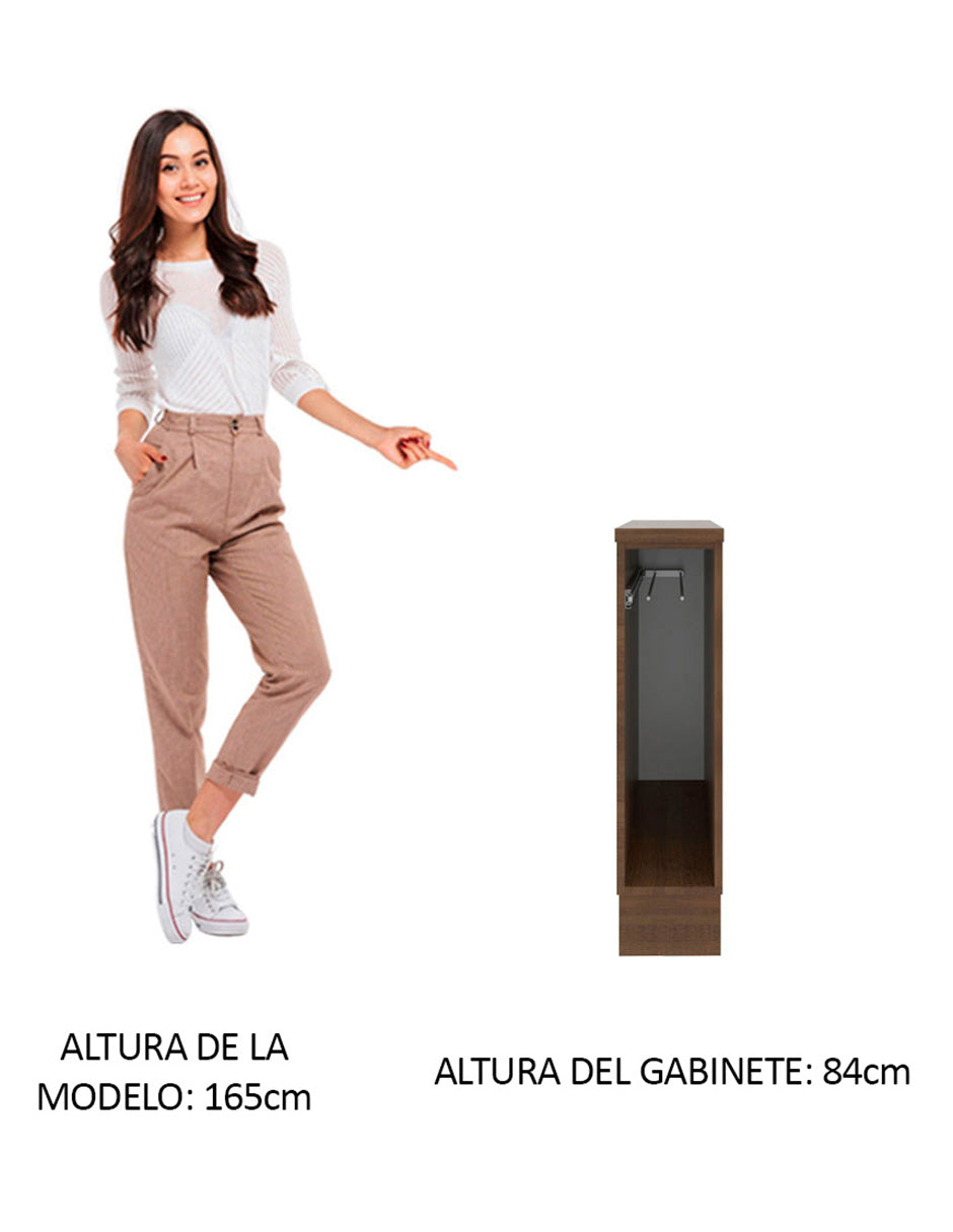 Porta repasador 20 cm Con Tapa Glamy, Agata y Stella Marrón