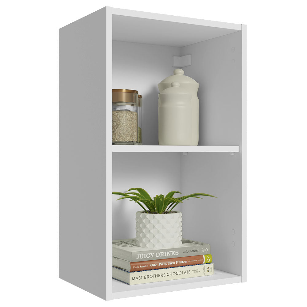 Alacena 2 Nichos Abiertos Madesa 40cm - Blanco