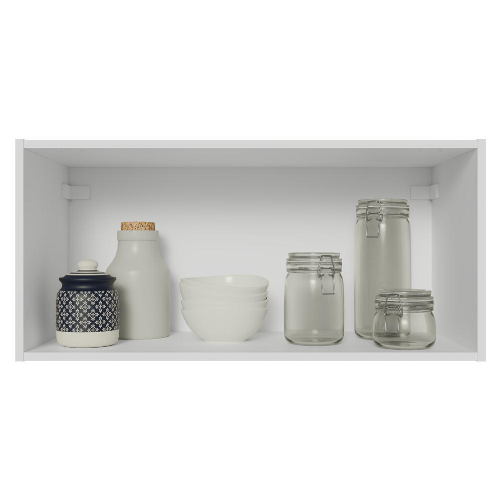 Alacena 70 cm con 1 Puerta Rebatible Blanco Pieta Madesa
