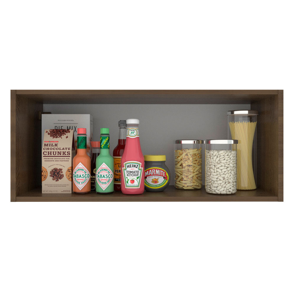 Alacena 80 cm 1 Puerta Stella Marrón