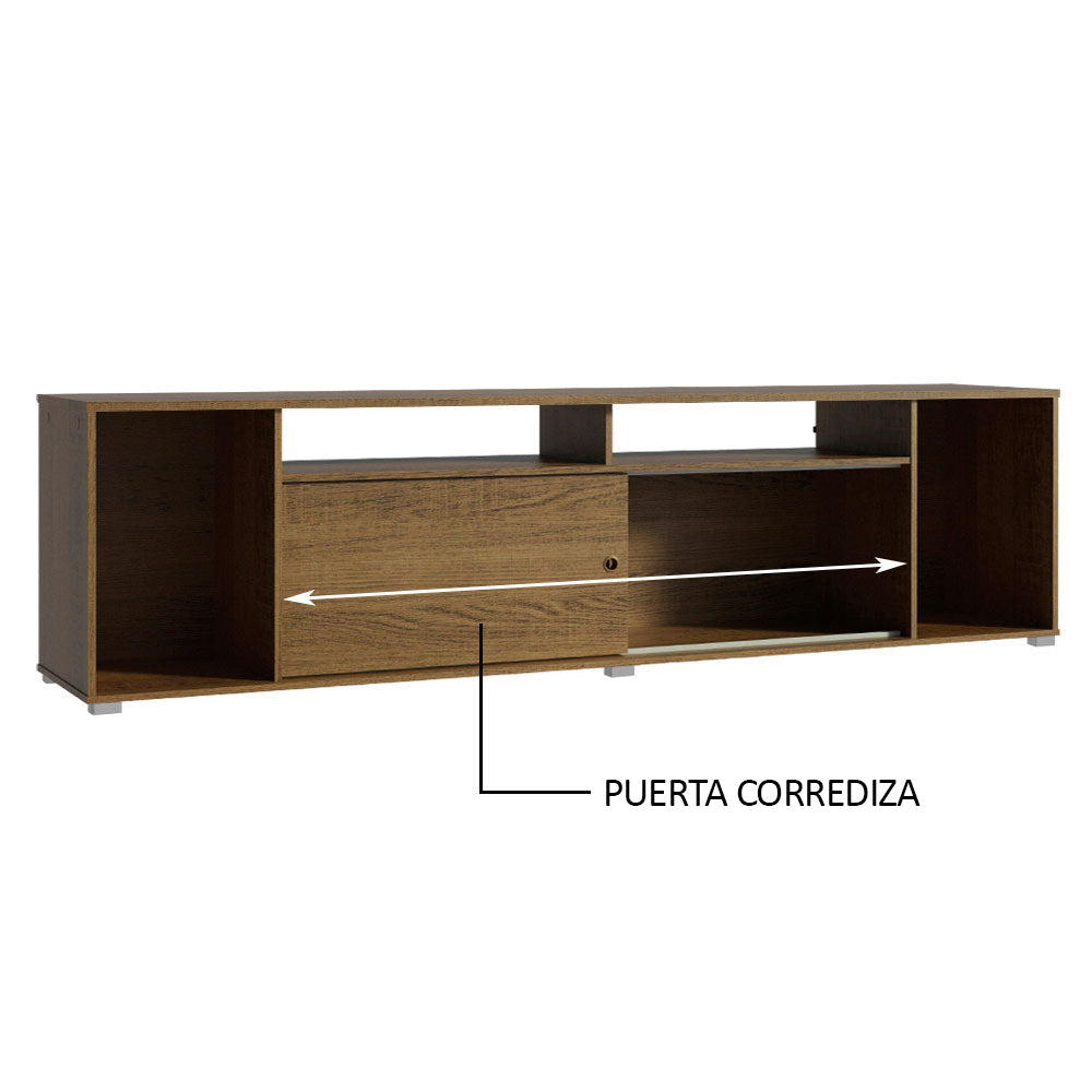 Rack para TV hasta 65 Pulgadas Madesa Cancun Marrón