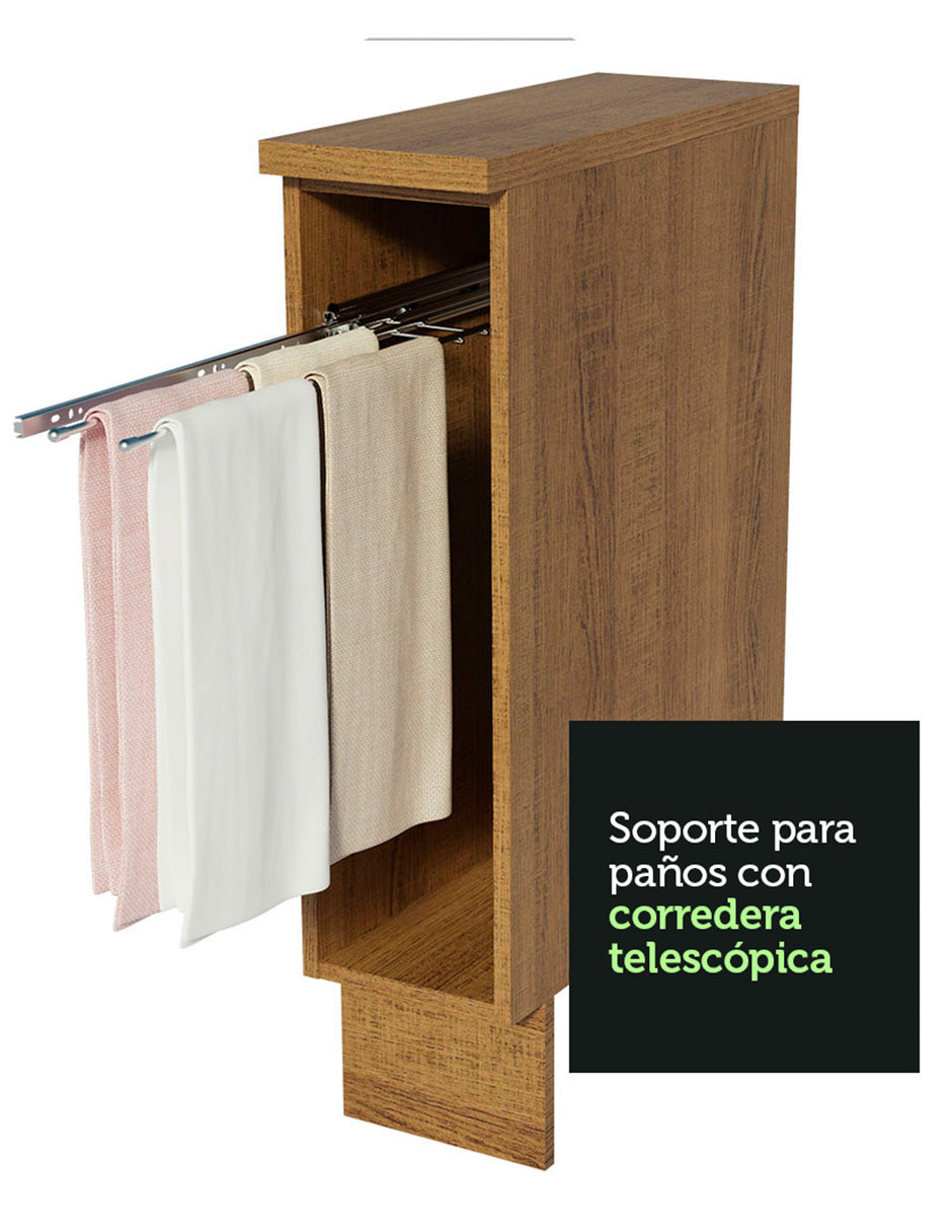 Porta repasador 20 cm Con Tapa Glamy, Agata y Stella Marrón