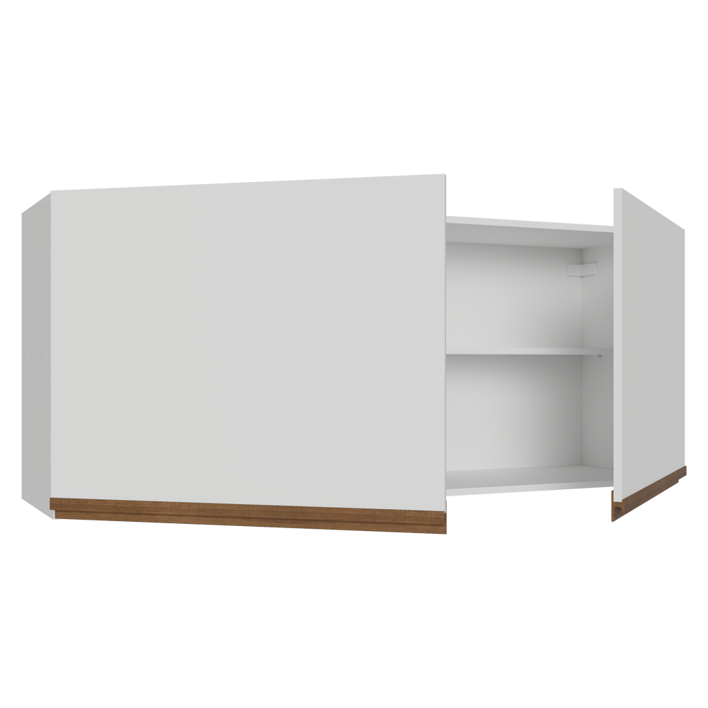Alacena 120 cm 2 Puertas de con Blanco Pieta Madesa