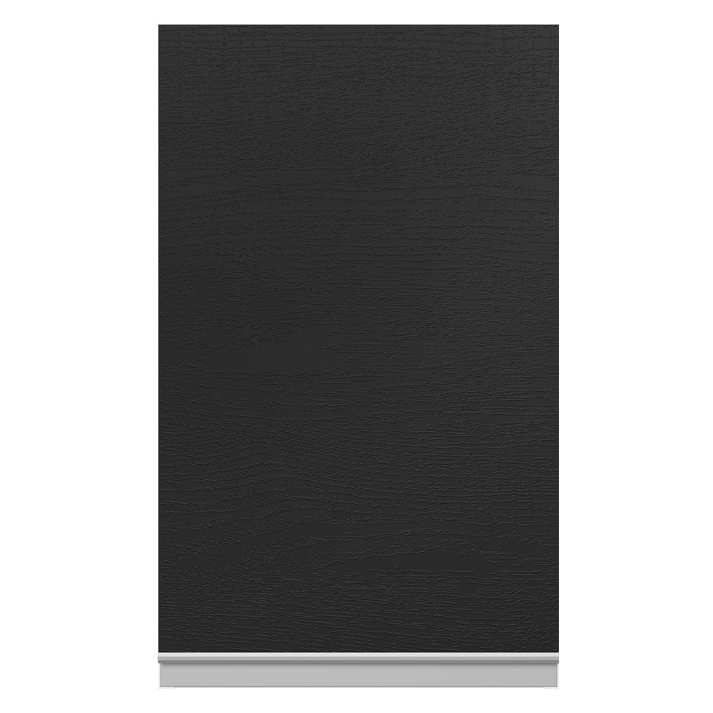 Alacena Cocina 100% MDF 40 cm 1 Puerta Blanco/Negro Acordes Madesa