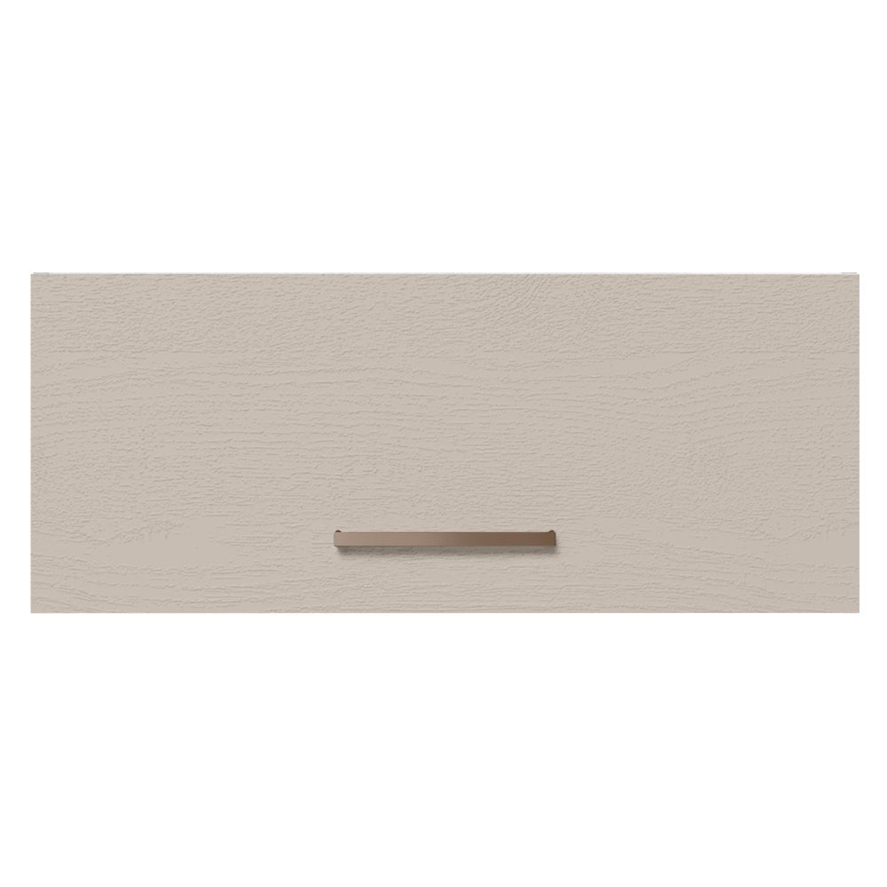 Alacena 80 cm 1 Puerta Rebatible Marrón/Crema Agata Madesa