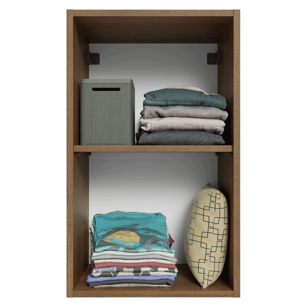 Alacena para Dormitorio 40 cm 1 Puerta Marrón Neo Madesa