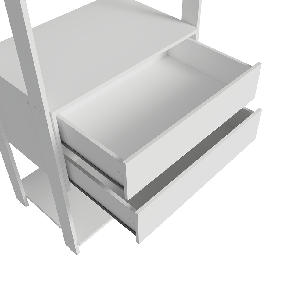 Placard Modulado 258 cm 4 Cajones Valencia Blanco 06