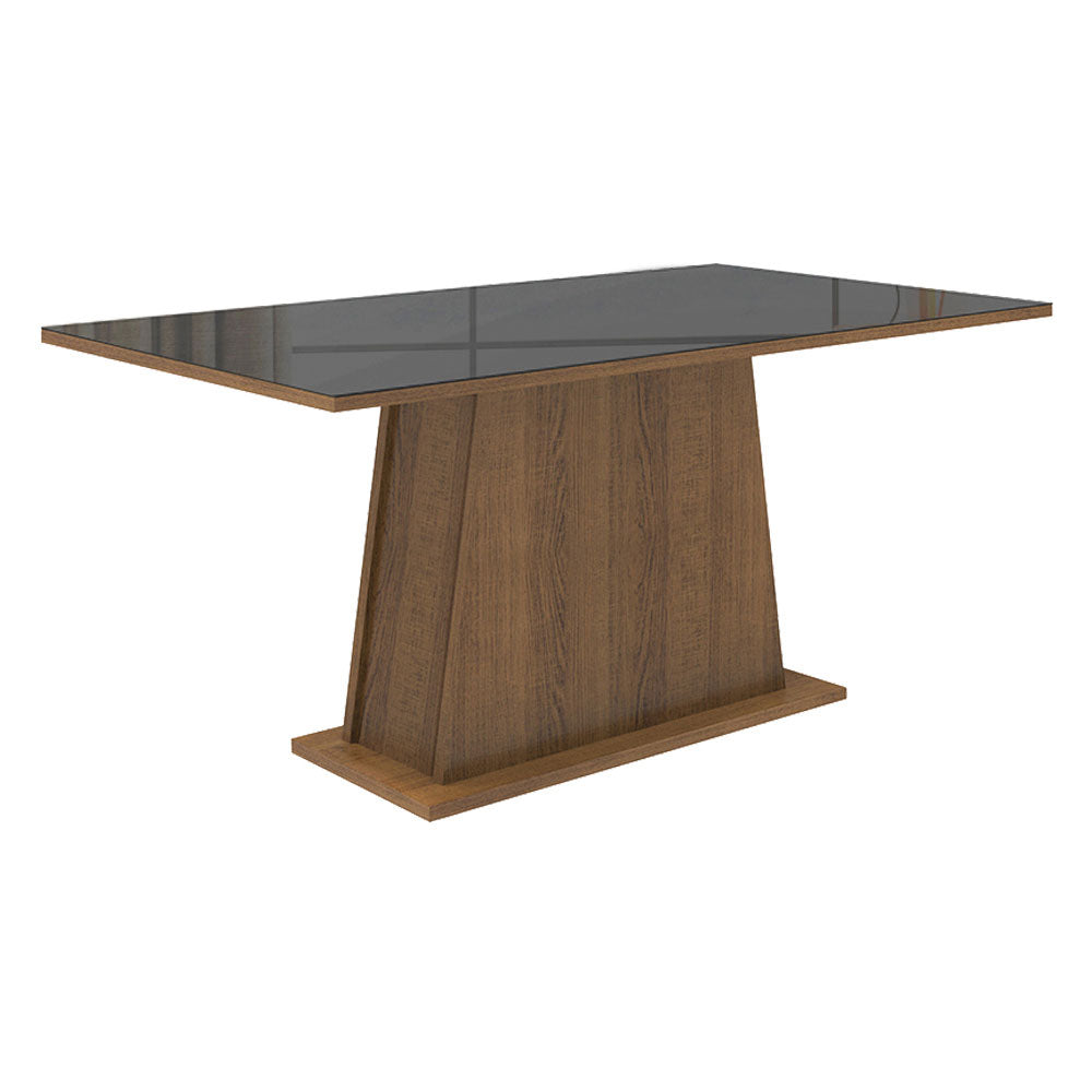 Juego de Comedor Mesa de Vidrio 6 Sillas Madesa Oxford MN 01