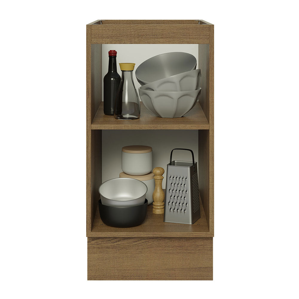Bajo Mesada Cocina 40 x 60 cm 1 Puerta (Sin Mesada) Marrón Stella Madesa