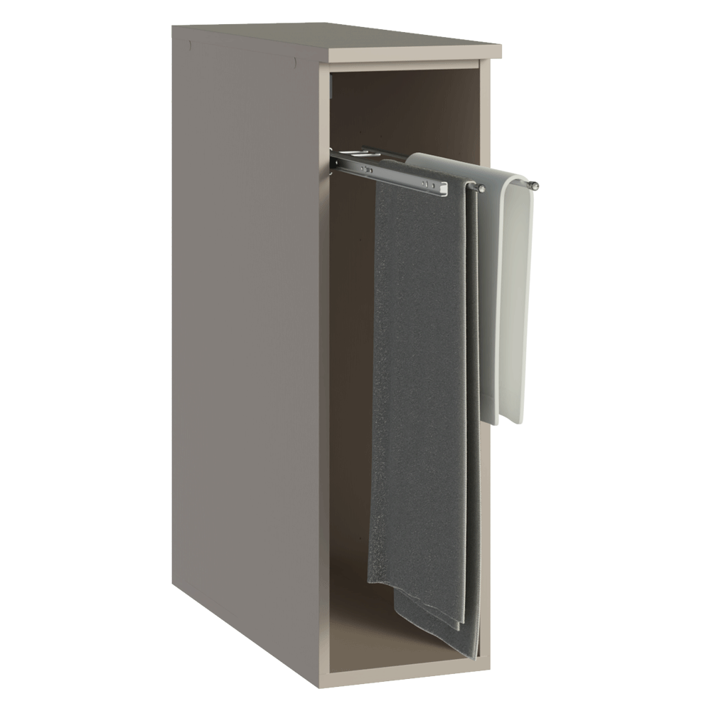Bajo Mesada Porta repasador 20 cm Flotante Crema Nice