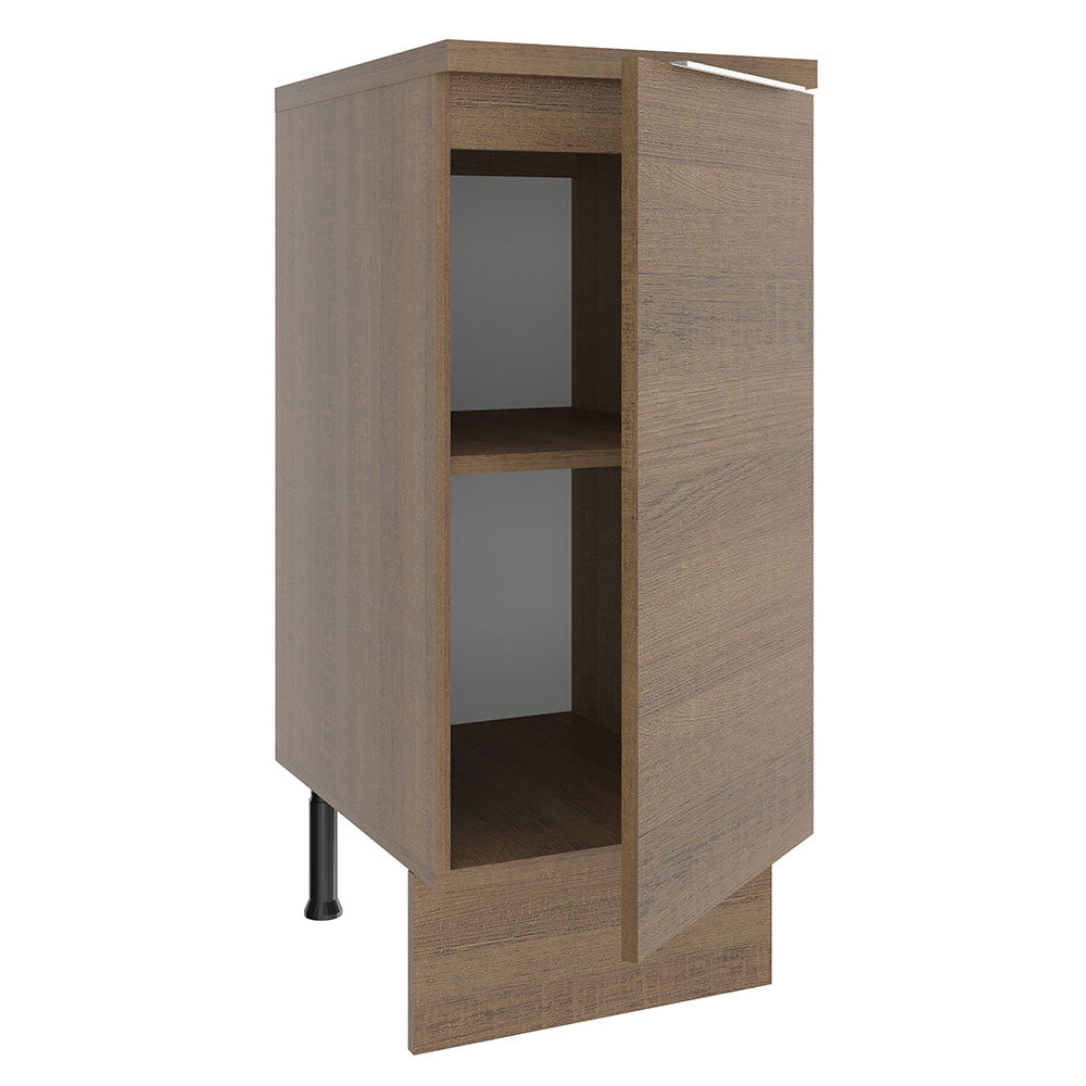 Bajo Mesada Cocina 35 cm 1 Puerta Marrón Stella Madesa