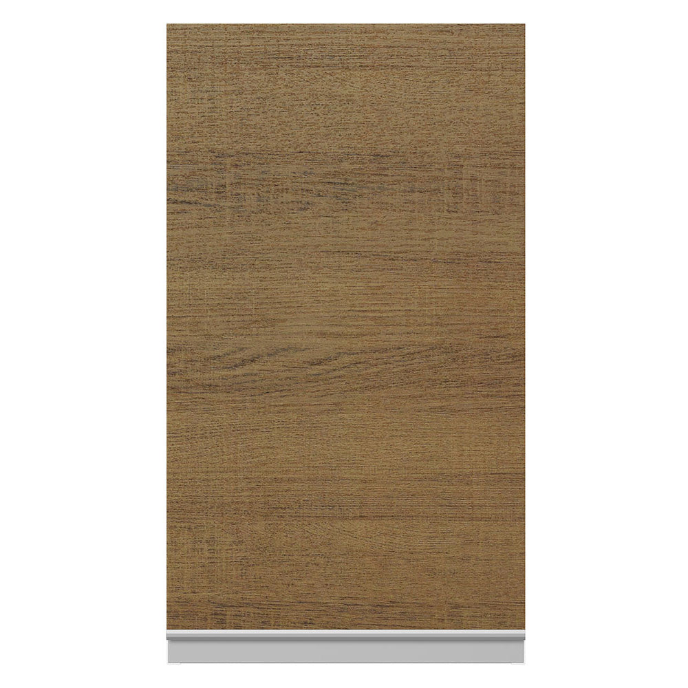 Alacena Cocina 100% MDF 35 cm 1 Puerta Blanco/Marrón Acordes Madesa