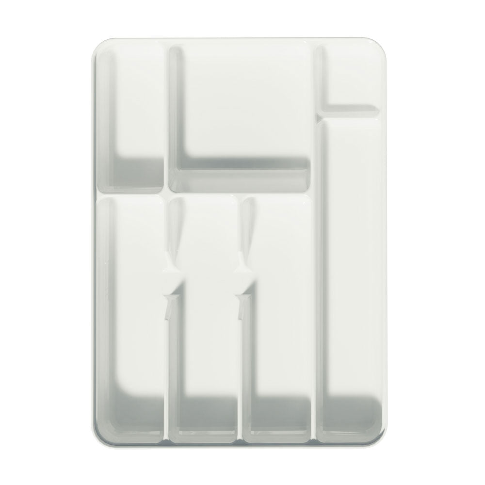 Organizador de Cubiertos para Bajo Mesada Cocina Blanco Madesa