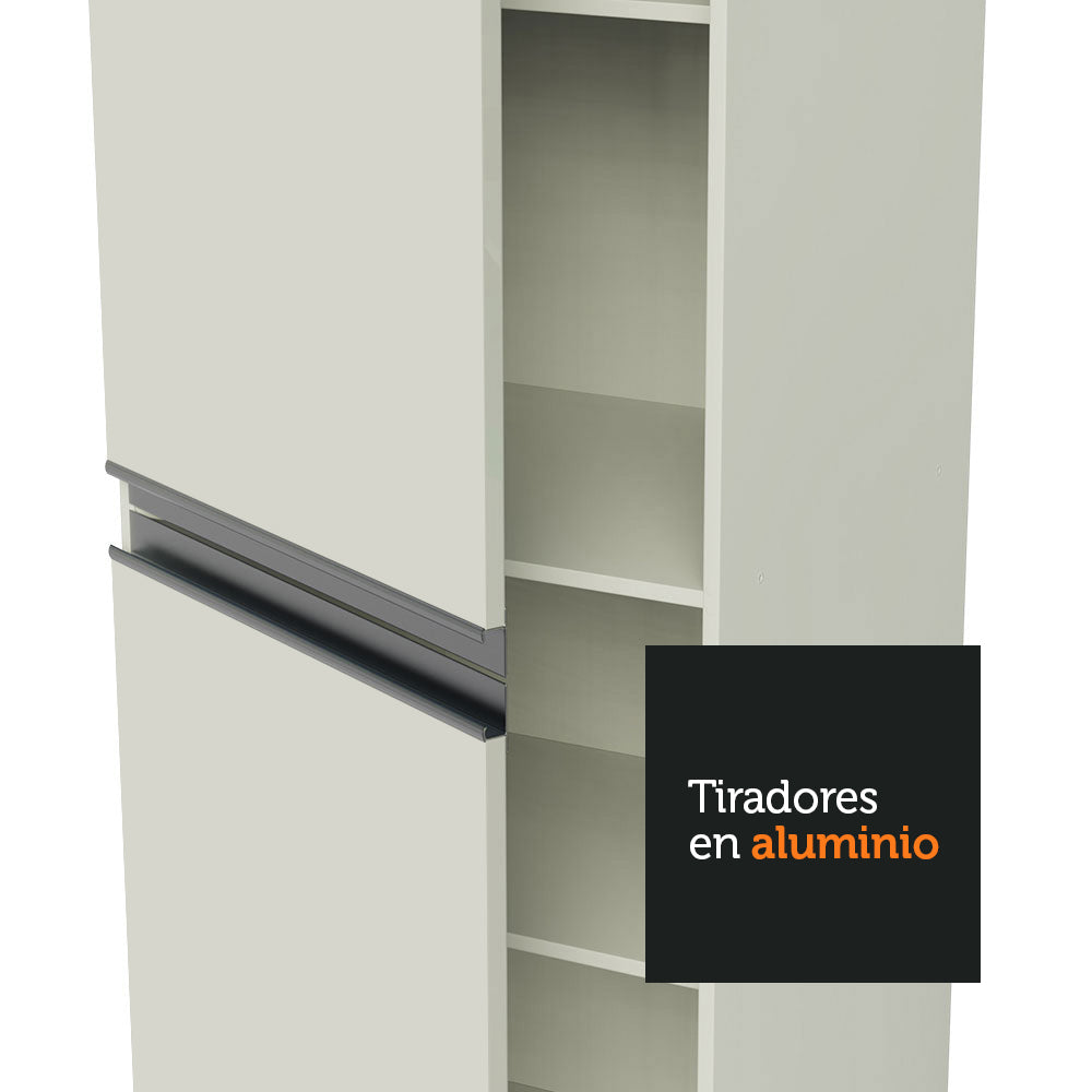 Cocina Compacta 100% MDF 170 cm Blanco Smart Madesa 01