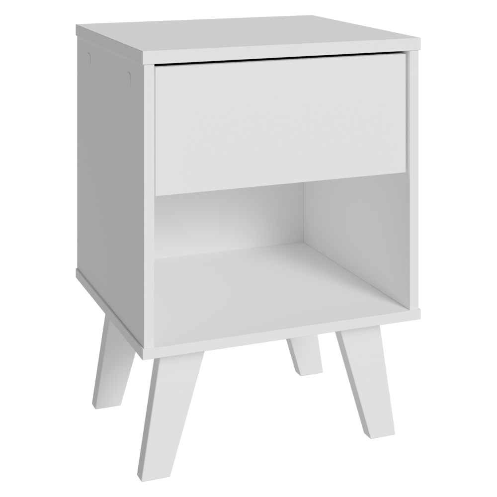 Buró con 1 Cajón y Patas 3235 Blanco